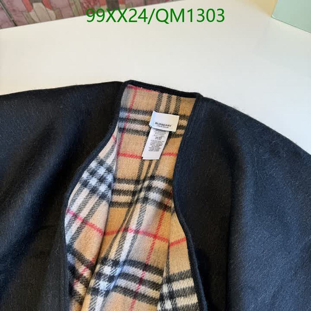 Burberry-Scarves Code: QM1303 $: 99USD