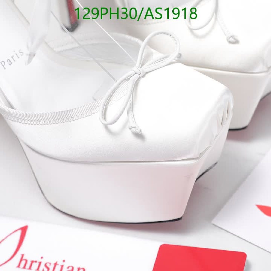 Christian Louboutin-Women Shoes Code: AS1918 $: 129USD