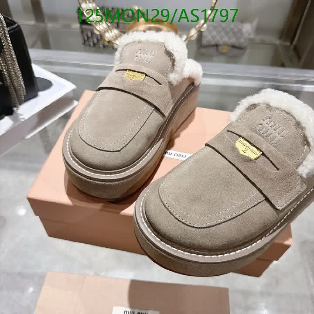 Miu Miu-Women Shoes Code: AS1797 $: 125USD