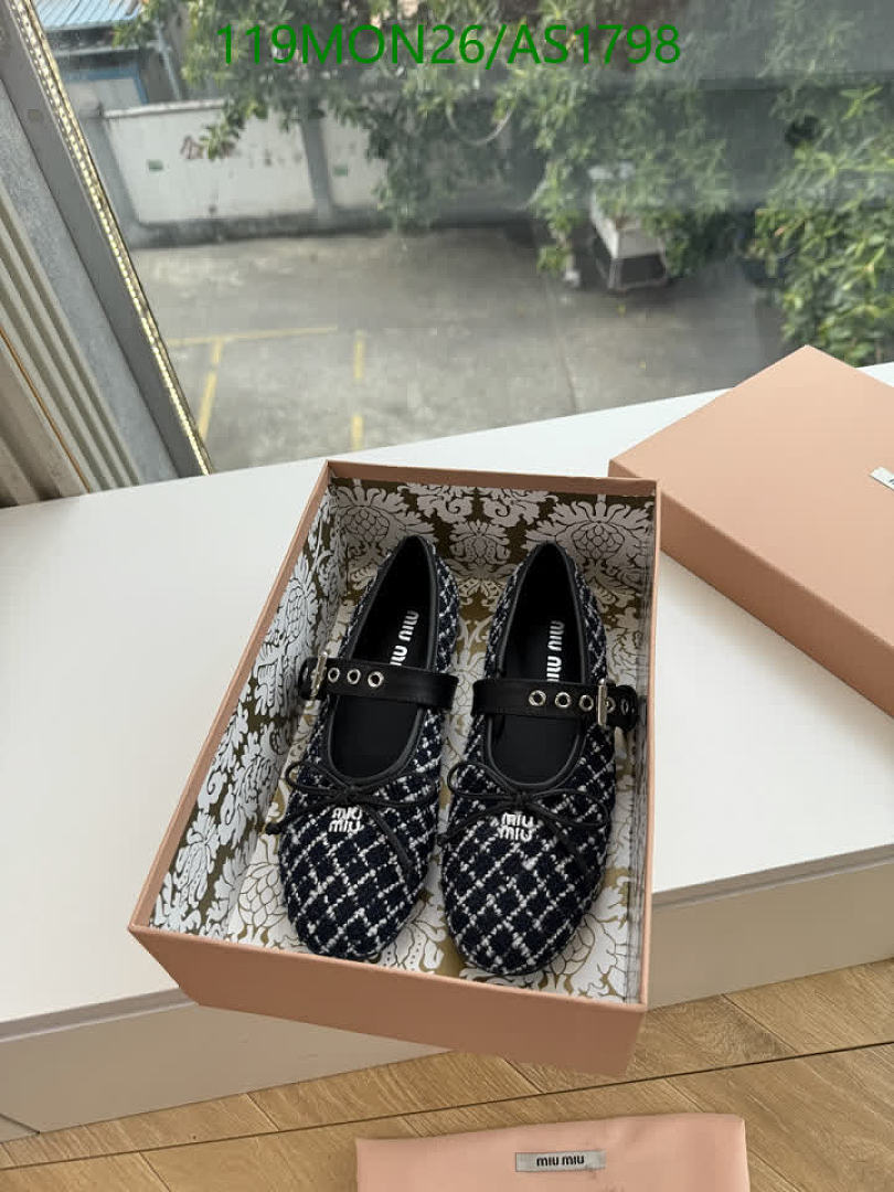 Miu Miu-Women Shoes Code: AS1798 $: 119USD