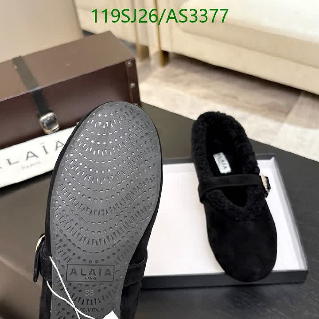 Alaia-Women Shoes Code: AS3377 $: 119USD