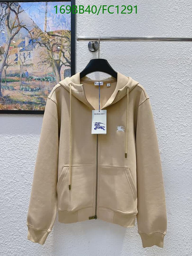 Burberry-Clothing Code: FC1291 $: 169USD