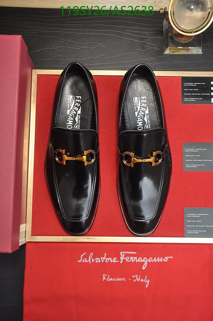 Ferragamo-Men shoes Code: AS2638 $: 119USD