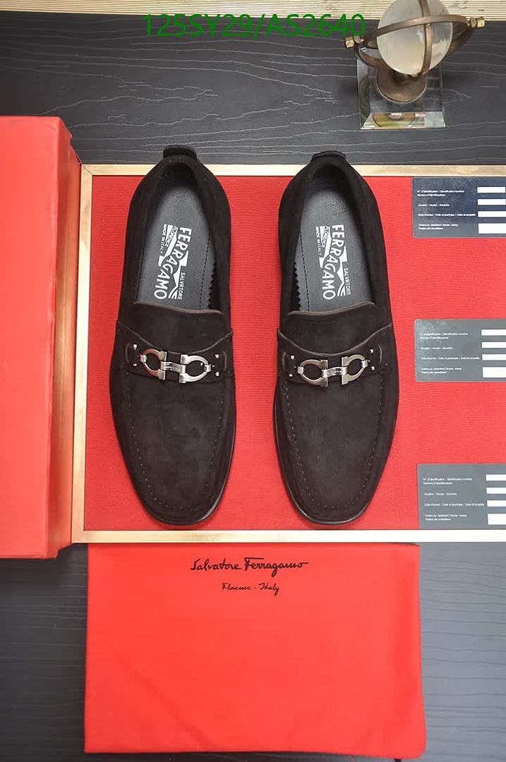 Ferragamo-Men shoes Code: AS2640 $: 125USD