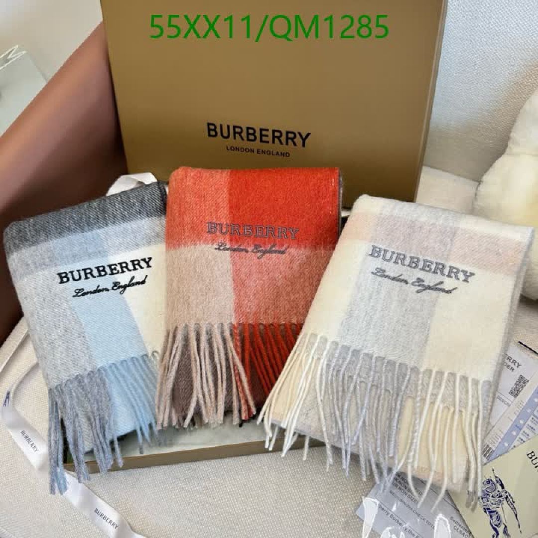 Burberry-Scarves Code: QM1285 $: 55USD
