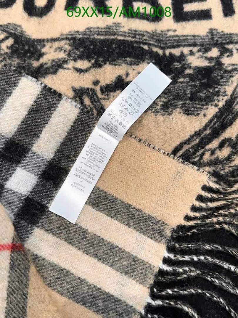 Burberry-Scarves Code: AM1008 $: 69USD