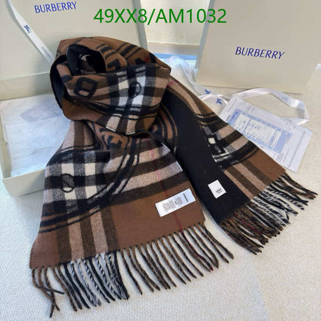 Burberry-Scarves Code: AM1032 $: 49USD