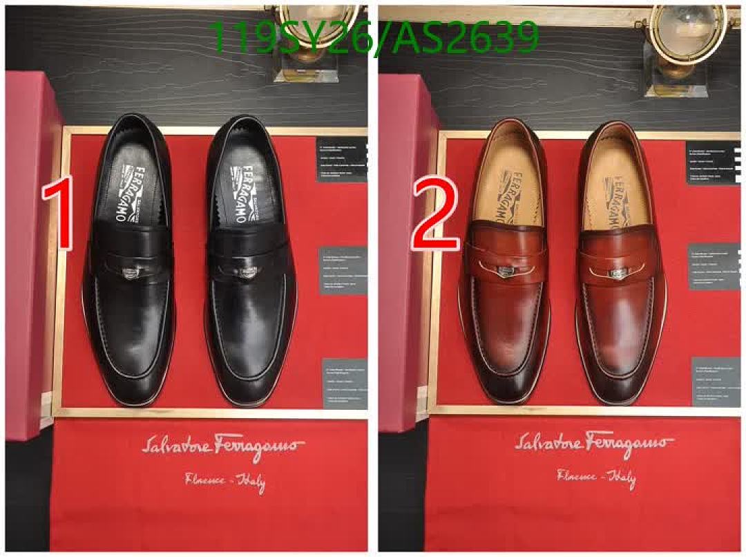 Ferragamo-Men shoes Code: AS2639 $: 119USD