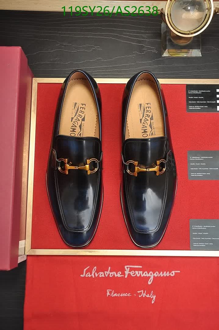 Ferragamo-Men shoes Code: AS2638 $: 119USD