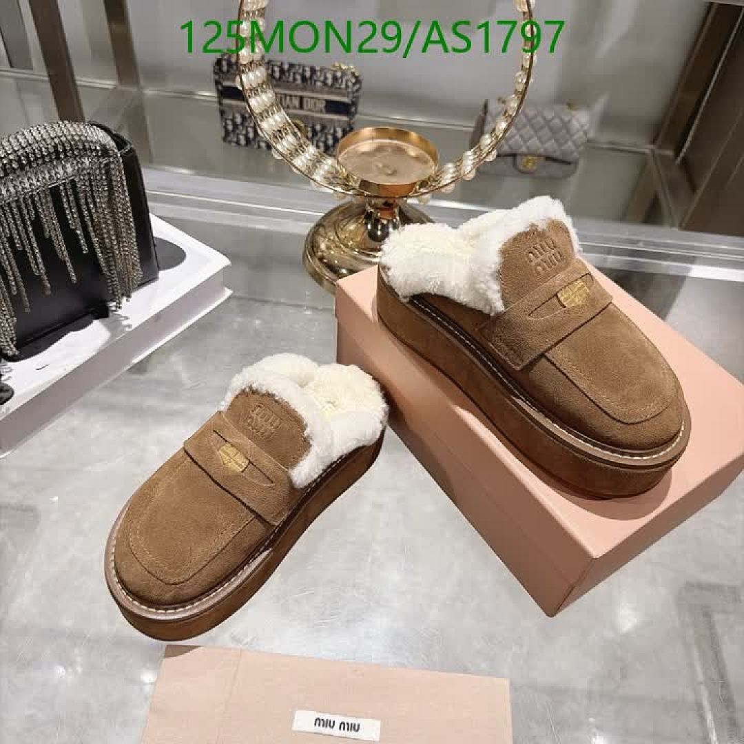 Miu Miu-Women Shoes Code: AS1797 $: 125USD