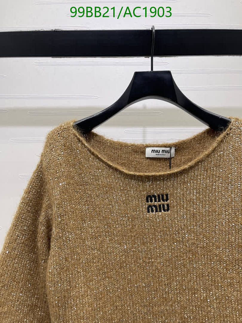 Miu Miu-Clothing Code: AC1903 $: 99USD