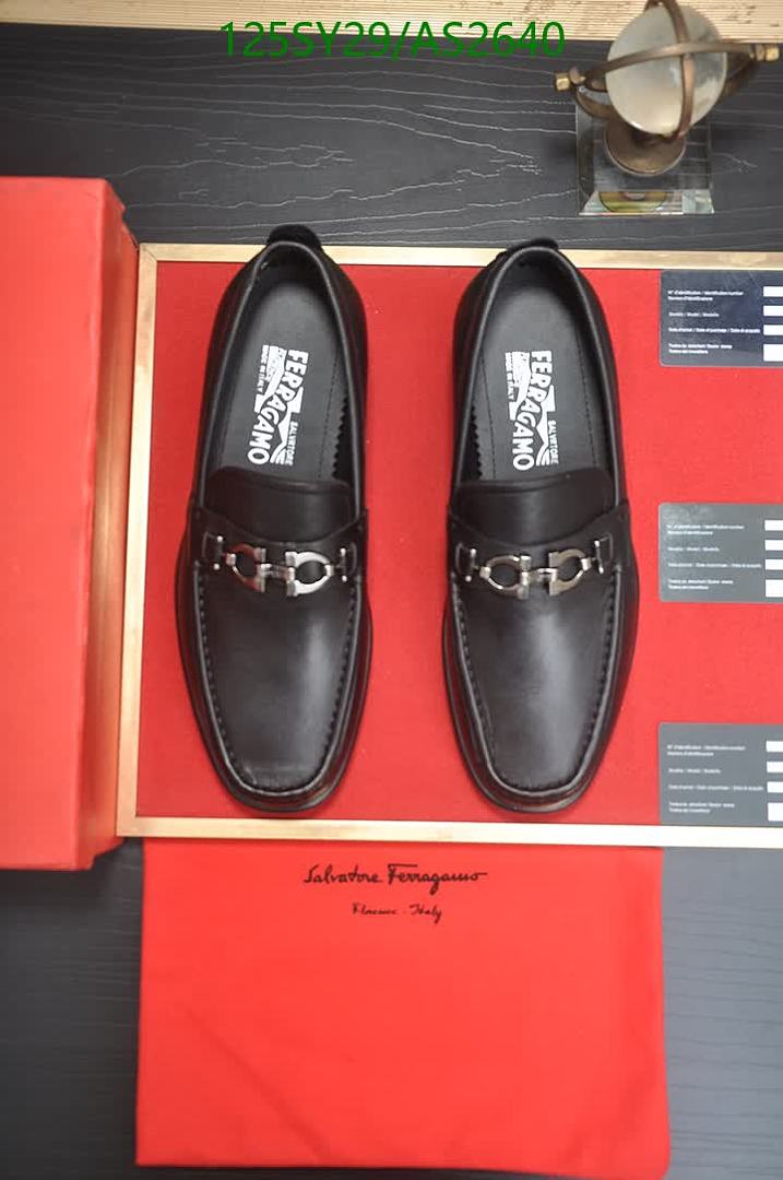Ferragamo-Men shoes Code: AS2640 $: 125USD