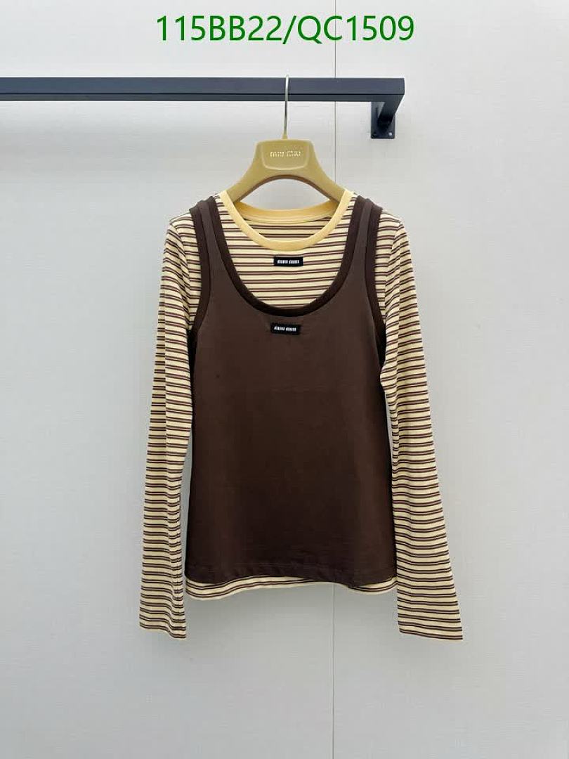 Miu Miu-Clothing Code: QC1509 $: 115USD