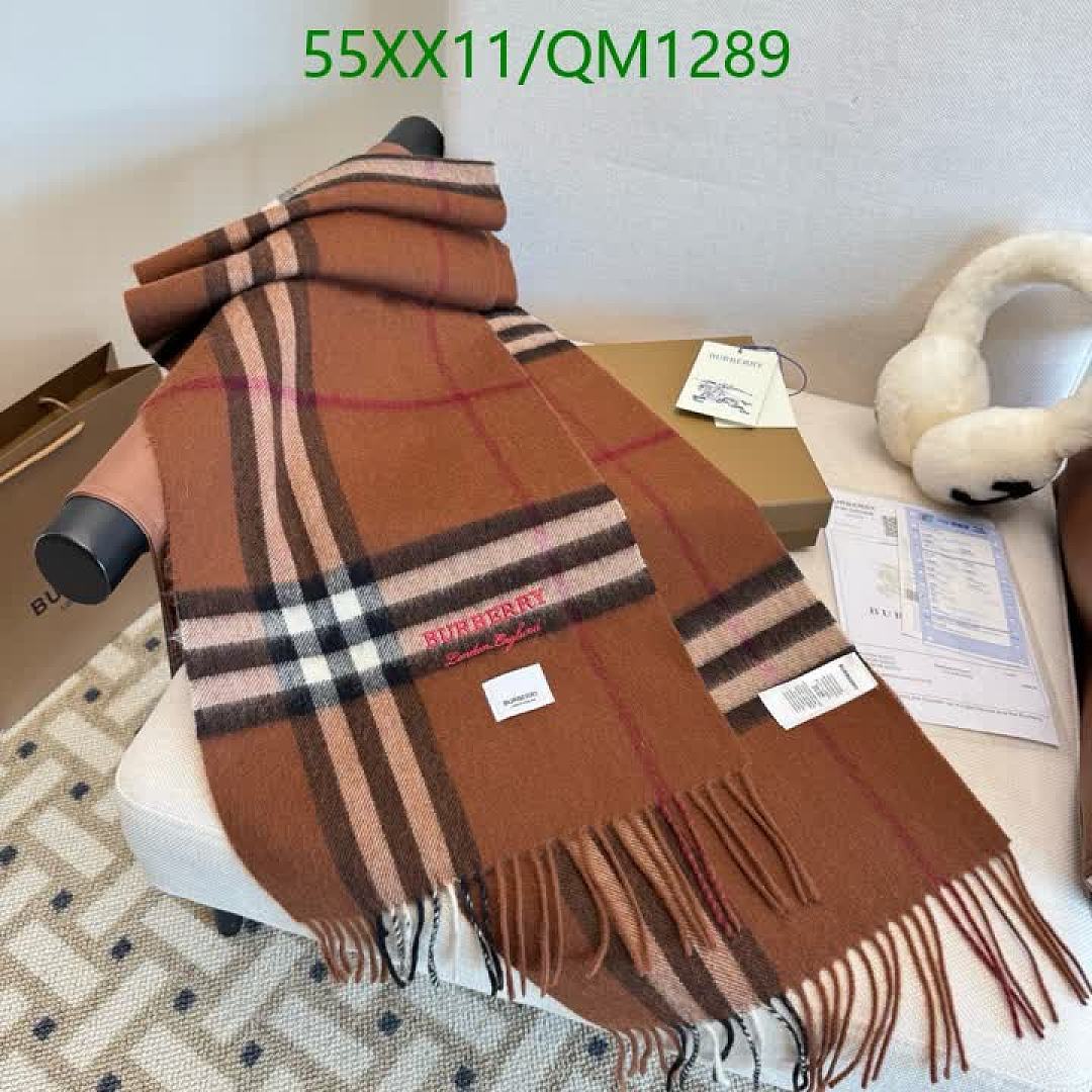 Burberry-Scarves Code: QM1289 $: 55USD