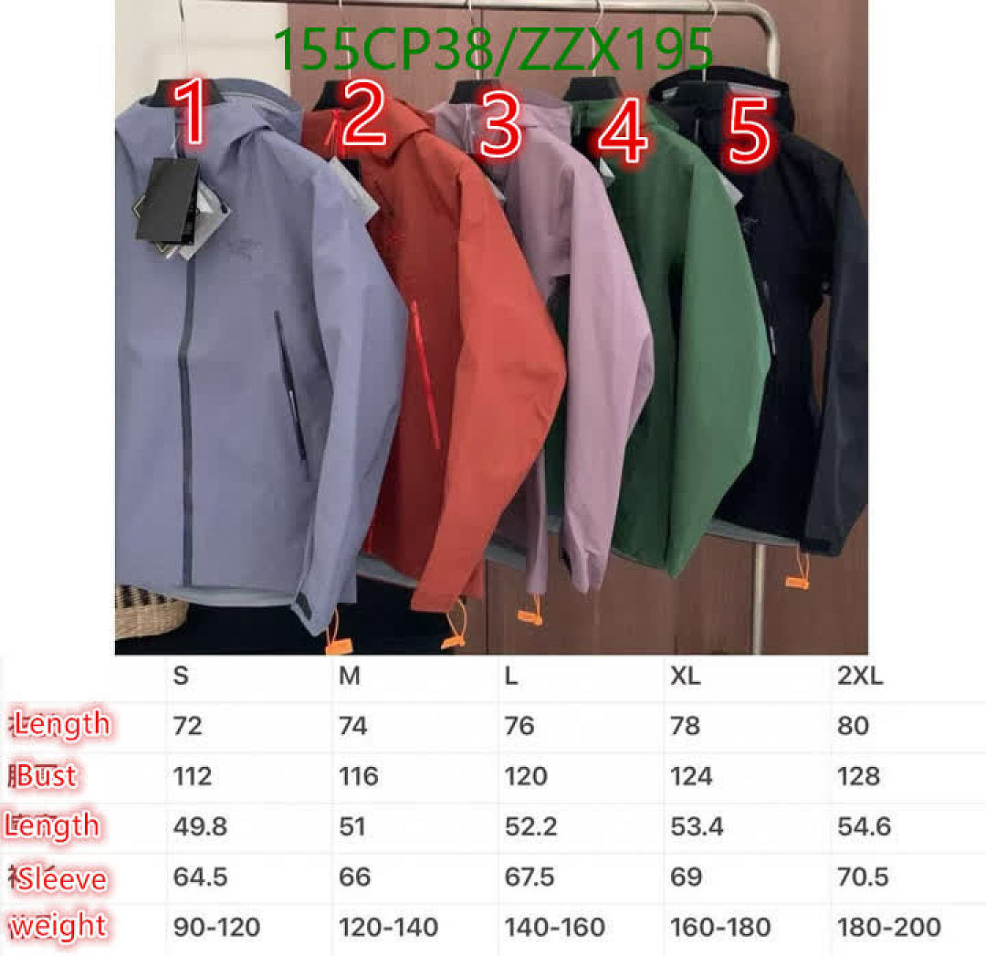 Arcteryx-Clothing Code: ZZX195 $: 155USD
