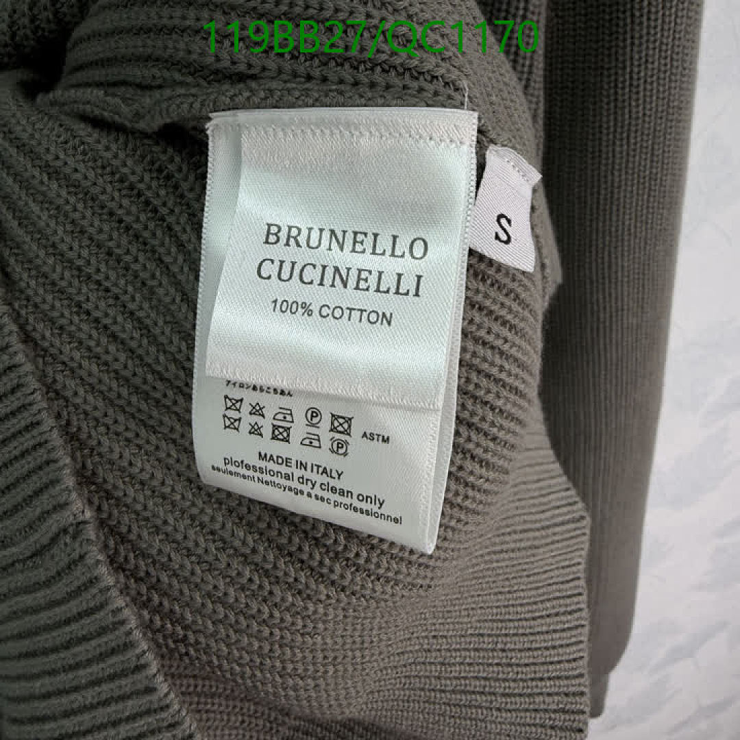 Brunello Cucinelli-Clothing Code: QC1170 $: 119USD