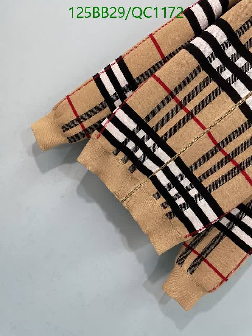 Burberry-Clothing Code: QC1172 $: 125USD
