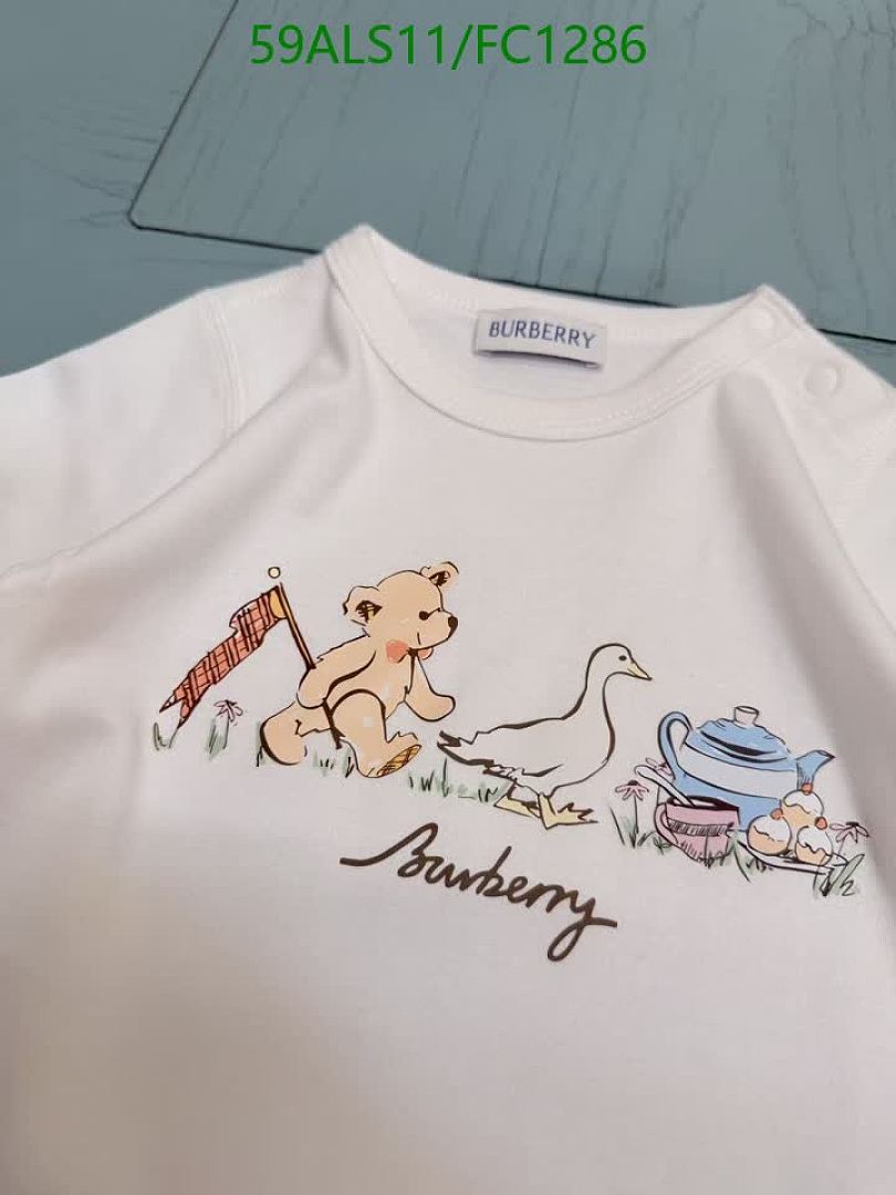 Burberry-Clothing（Kids） Code: FC1286 $: 59USD