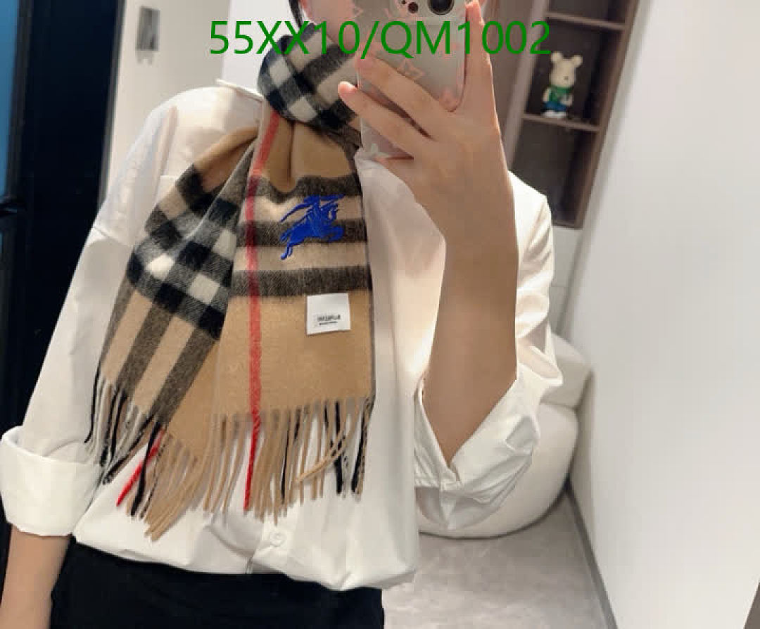 Burberry-Scarves Code: QM1002 $: 55USD
