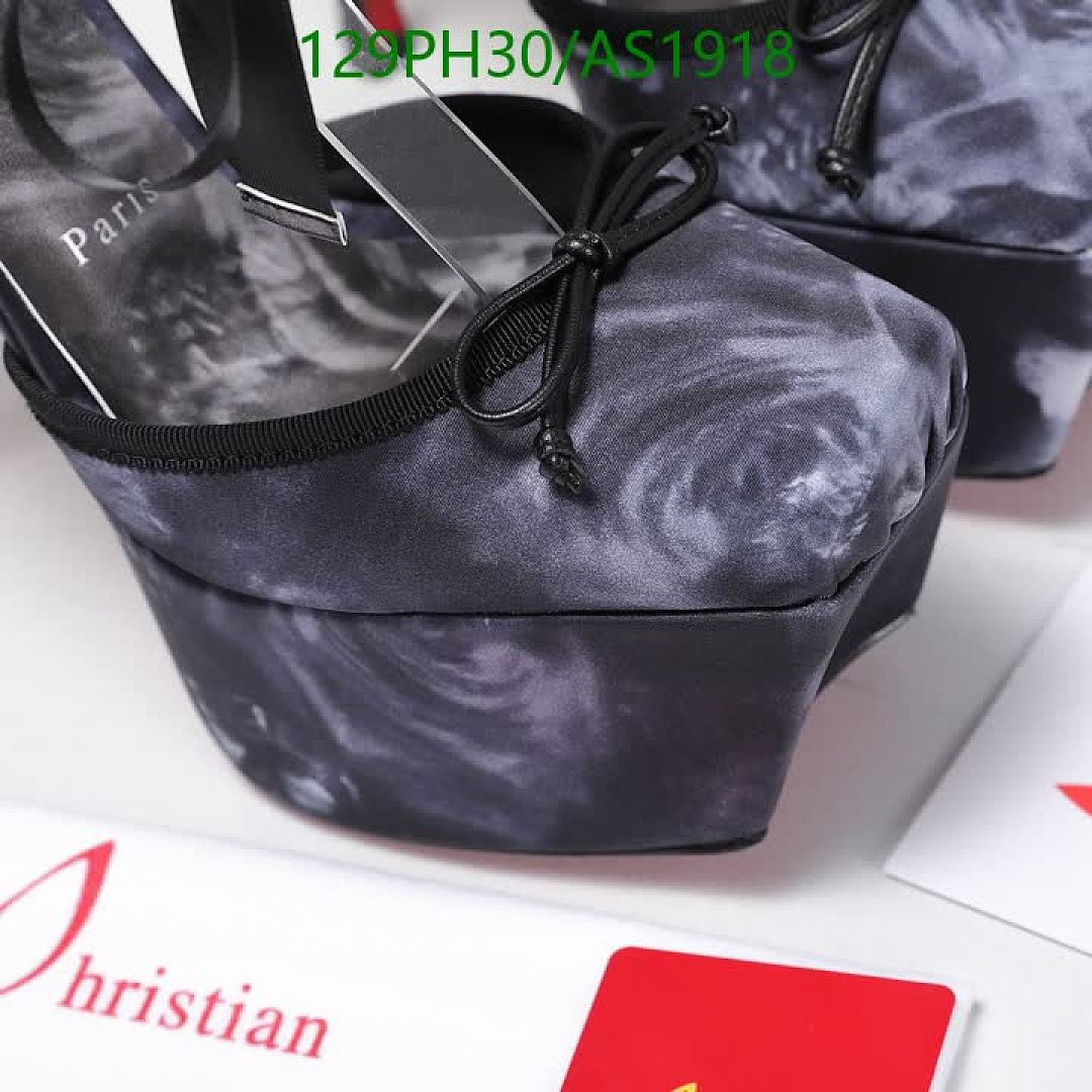Christian Louboutin-Women Shoes Code: AS1918 $: 129USD