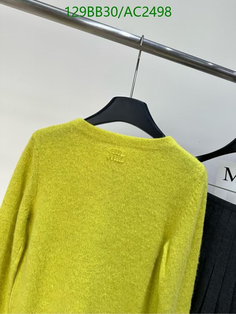 Miu Miu-Clothing Code: AC2498 $: 129USD