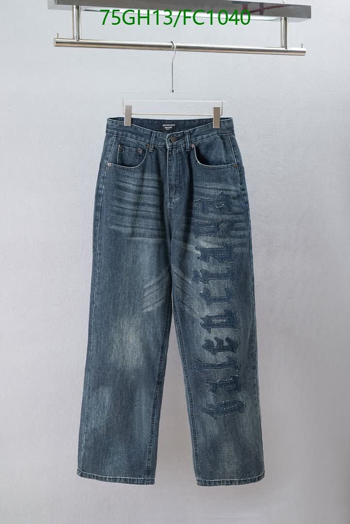 Balenciaga-Clothing Code: FC1040 $: 75USD
