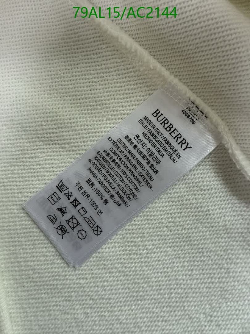 Burberry-Clothing Code: AC2144 $: 79USD