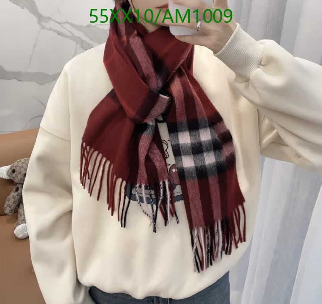 Burberry-Scarves Code: AM1009 $: 55USD