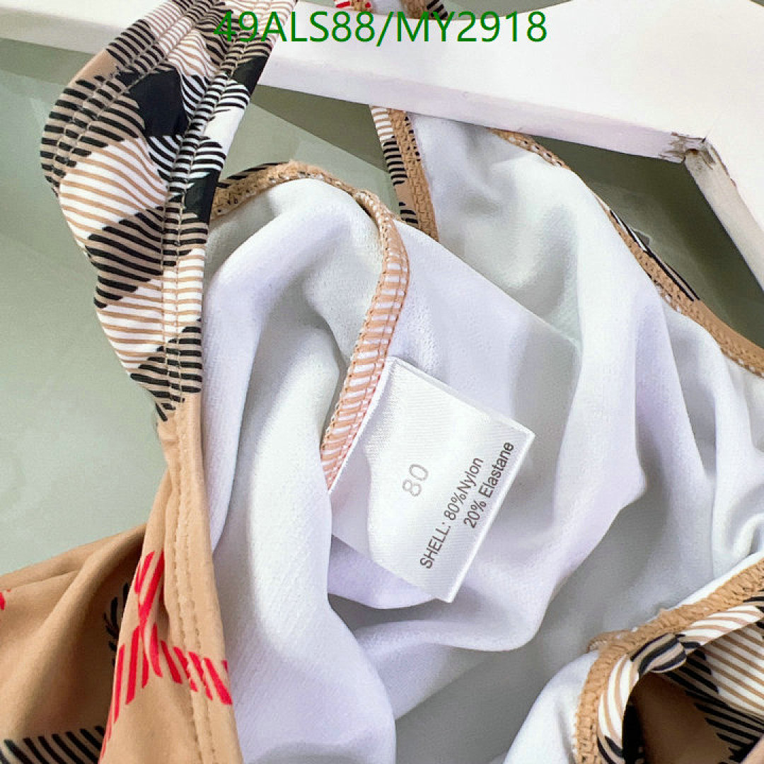 Burberry-Clothing（Kids） Code: MY2918 $: 49USD