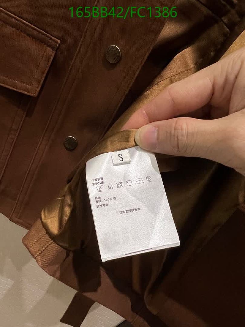 Moncler-Clothing Code: FC1386 $: 165USD