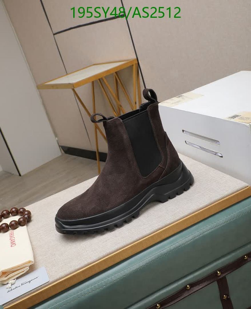 Ferragamo-Men shoes Code: AS2512 $: 195USD