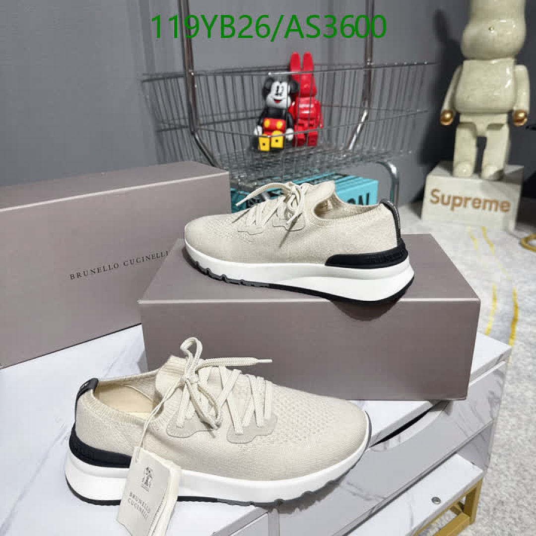 Brunello Cucinelli-Men shoes Code: AS3600 $: 119USD