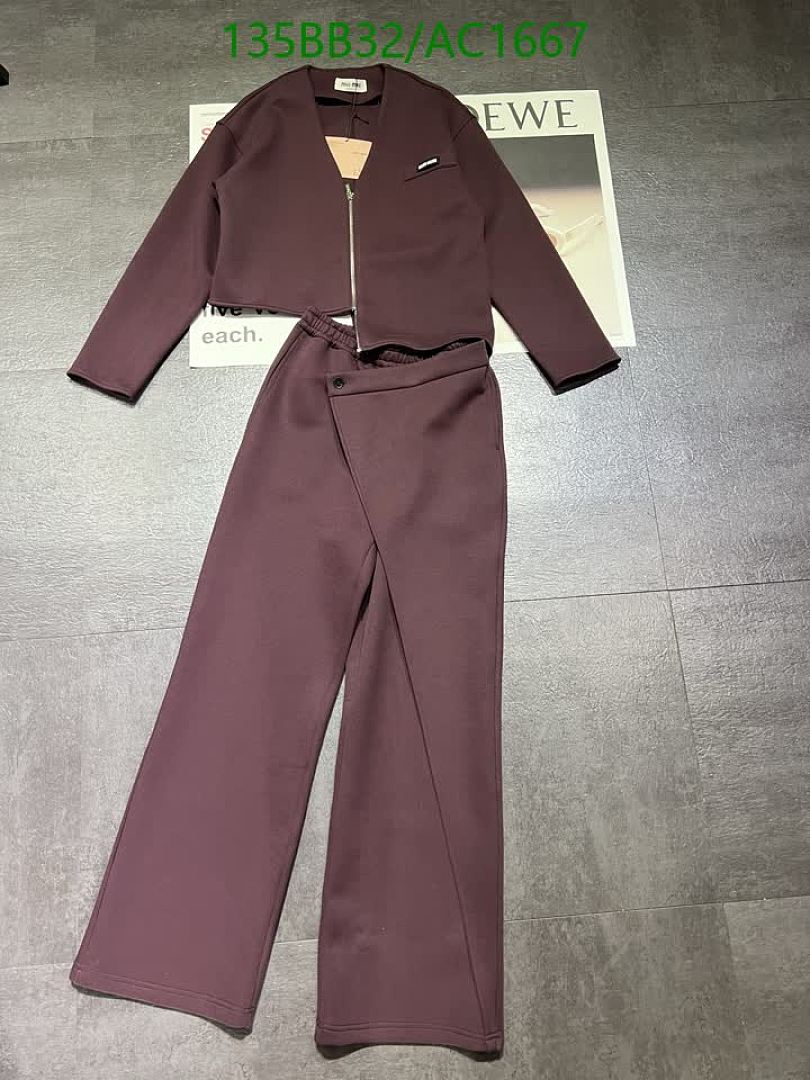 Miu Miu-Clothing Code: AC1667 $: 135USD