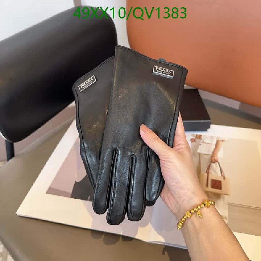 Prada-Gloves Code: QV1383 $: 49USD