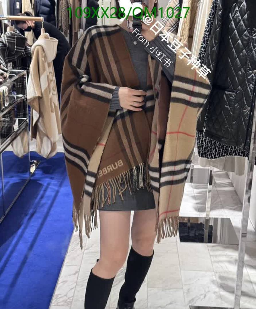Burberry-Scarves Code: QM1027 $: 109USD