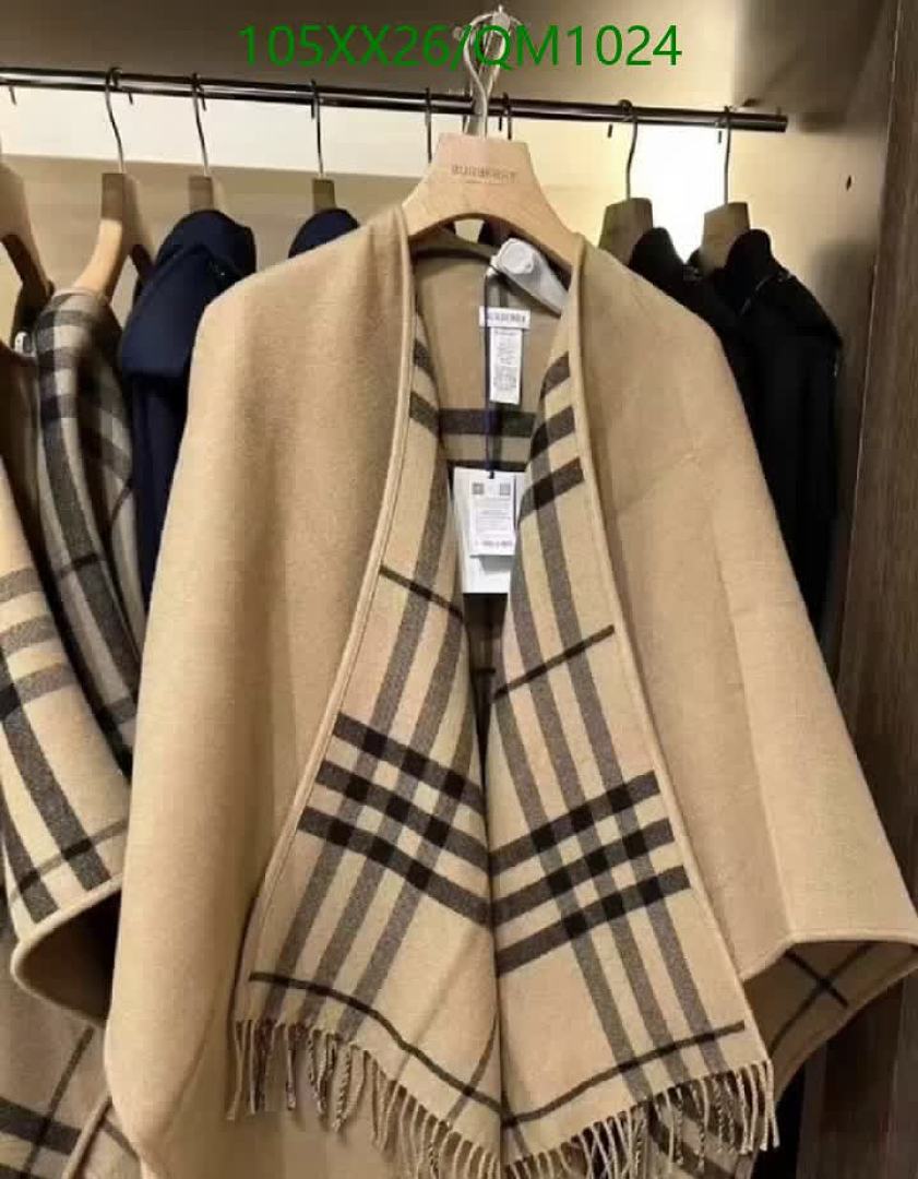 Burberry-Scarves Code: QM1024 $: 105USD