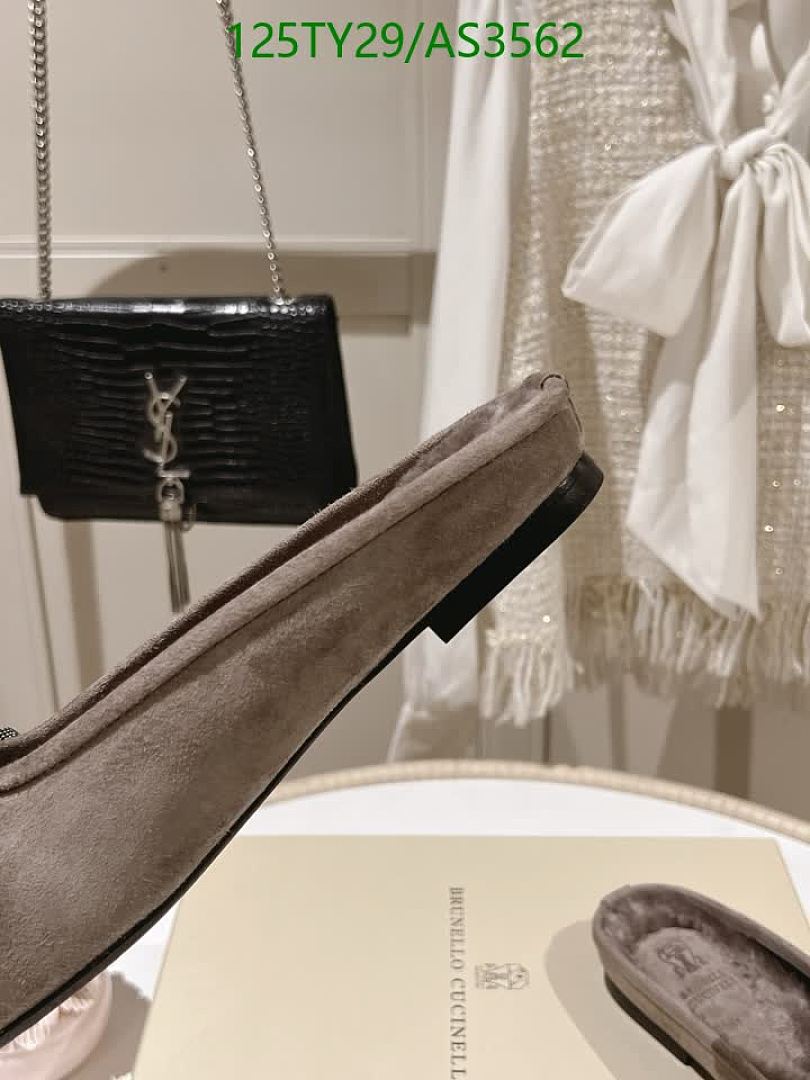 Brunello Cucinelli-Women Shoes Code: AS3562 $: 125USD