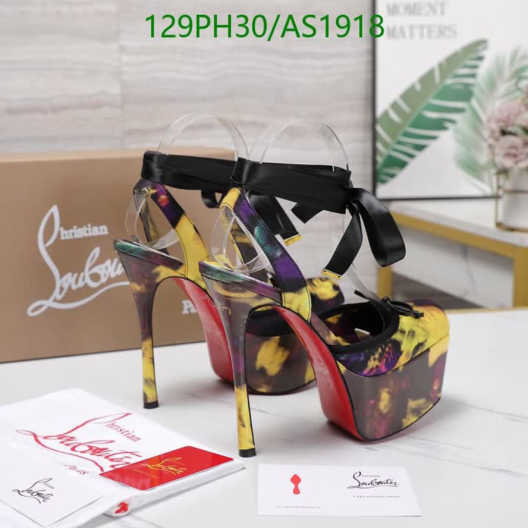 Christian Louboutin-Women Shoes Code: AS1918 $: 129USD