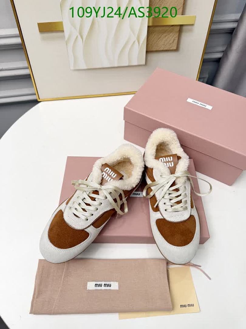 Miu Miu-Women Shoes Code: AS3920 $: 109USD
