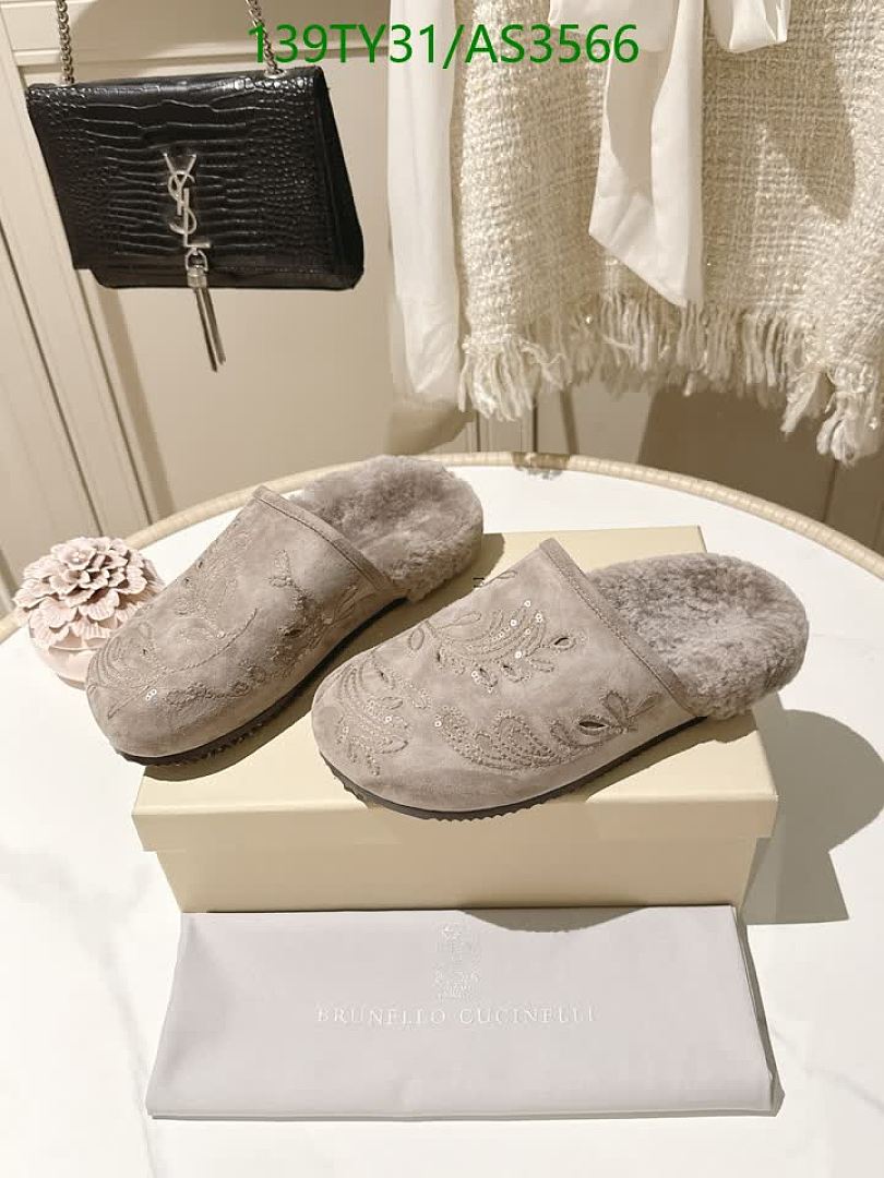 Brunello Cucinelli-Women Shoes Code: AS3566 $: 139USD