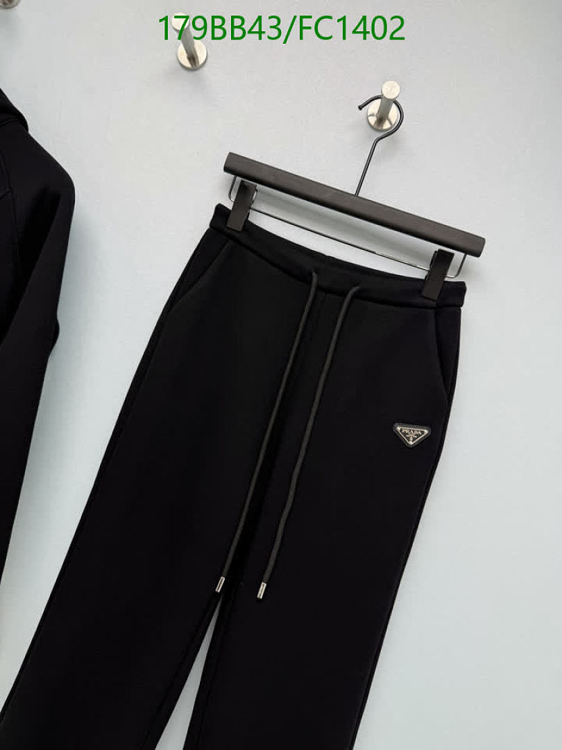 Prada-Clothing Code: FC1402 $: 179USD