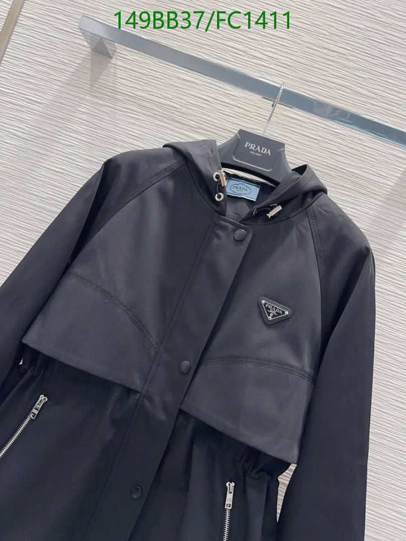 Prada-Clothing Code: FC1411 $: 149USD
