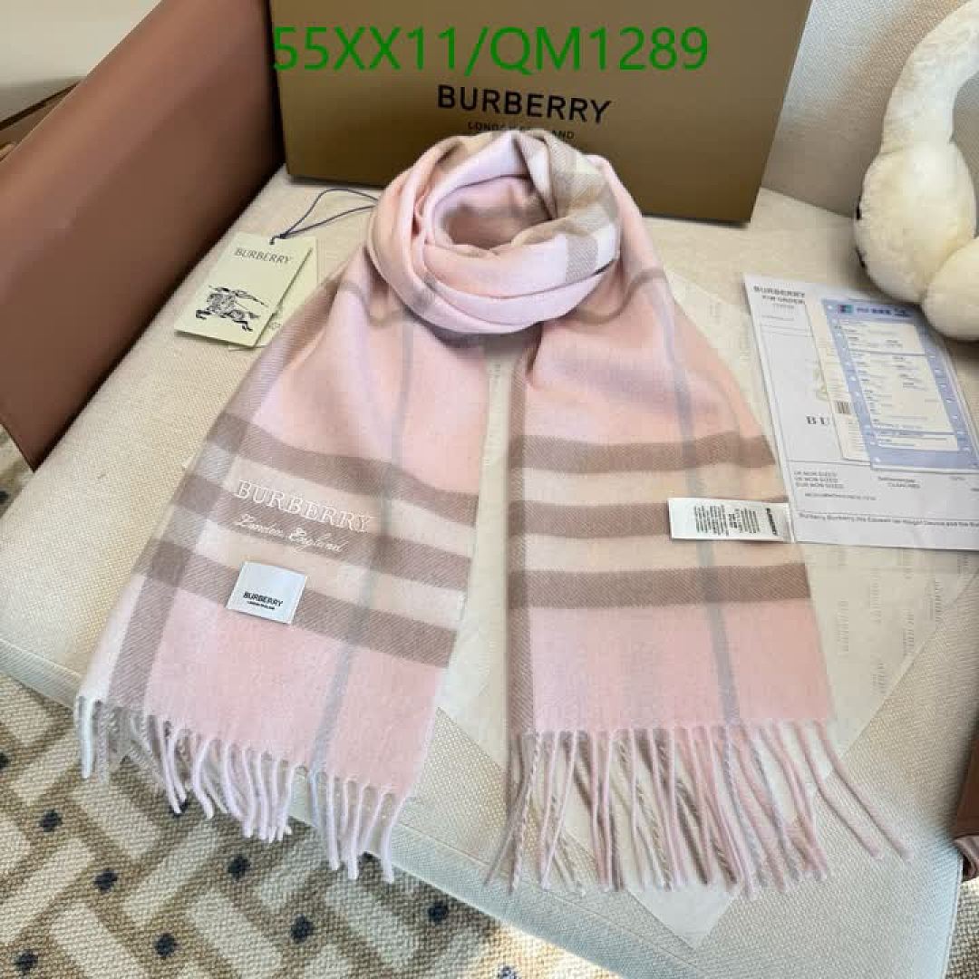 Burberry-Scarves Code: QM1289 $: 55USD