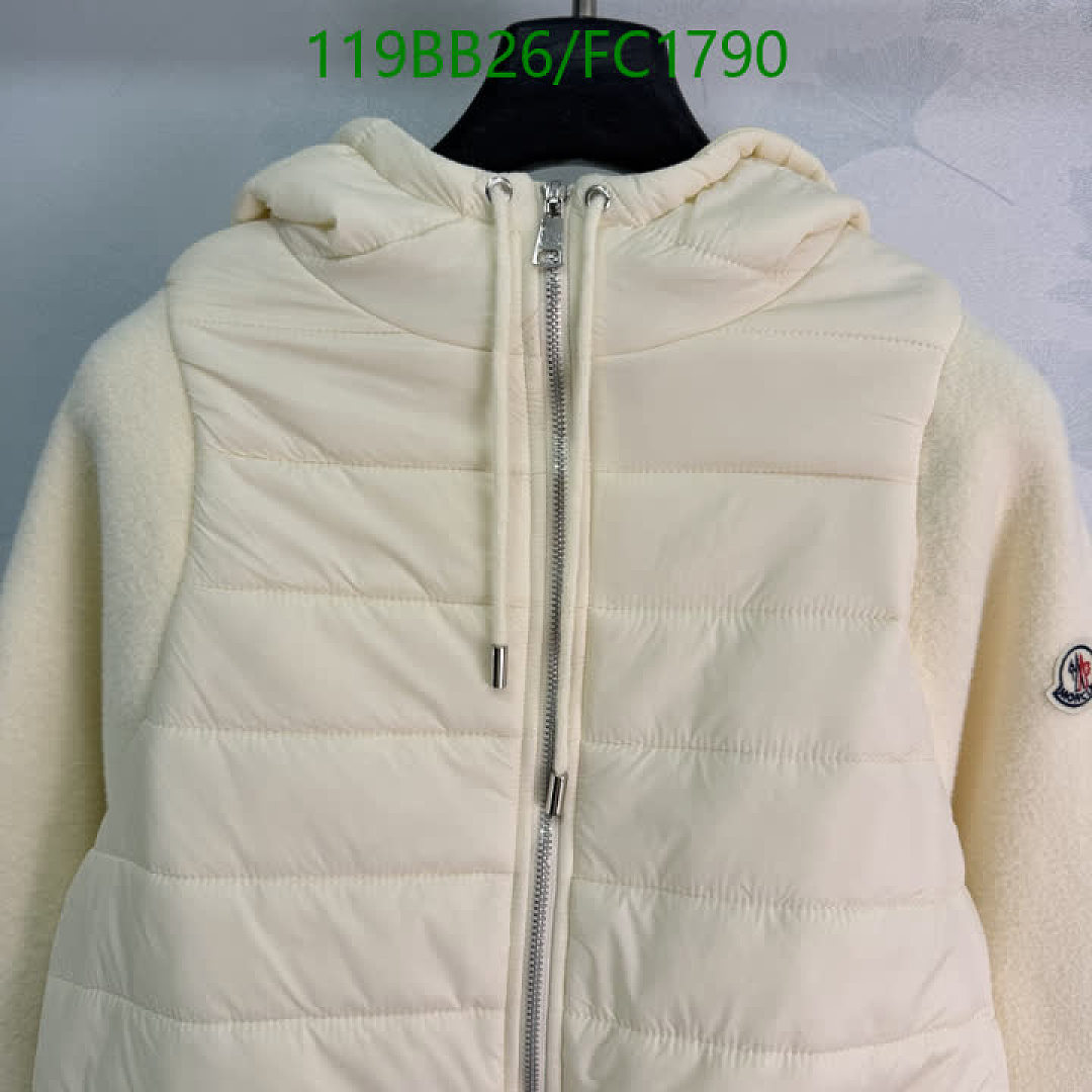 Moncler-Clothing Code: FC1790 $: 119USD