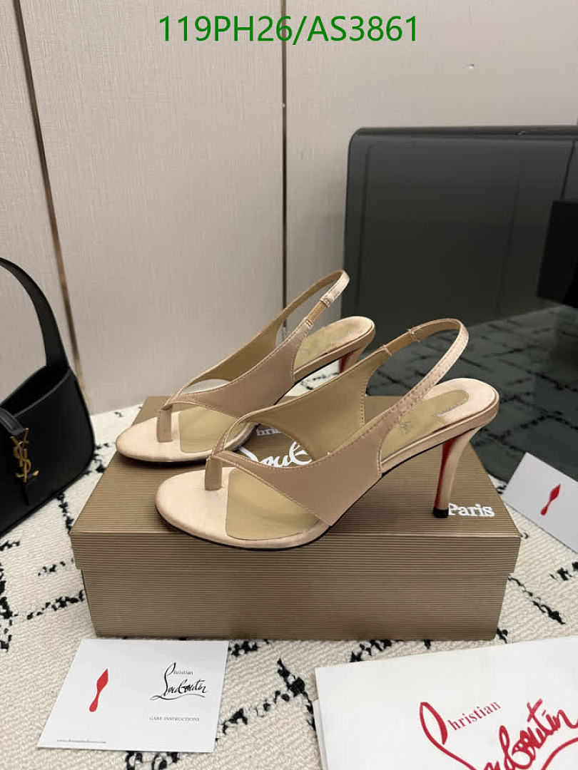 Christian Louboutin-Women Shoes Code: AS3861 $: 119USD