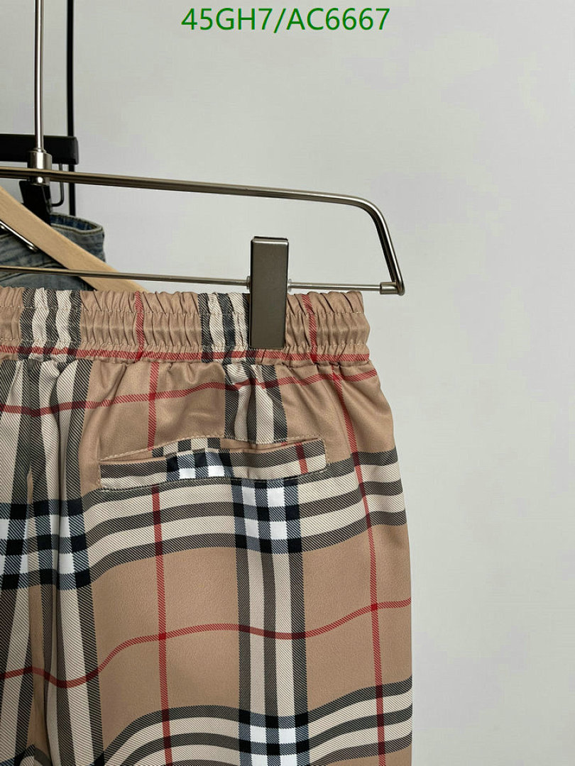 Burberry-Clothing Code: AC6667 $: 45USD