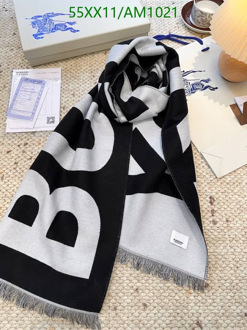 Burberry-Scarves Code: AM1021 $: 55USD