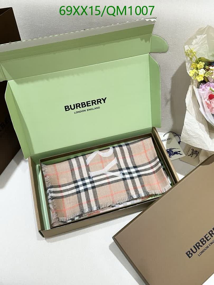 Burberry-Scarves Code: QM1007 $: 69USD