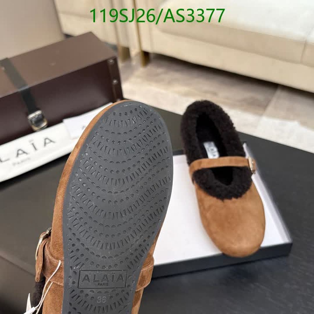Alaia-Women Shoes Code: AS3377 $: 119USD