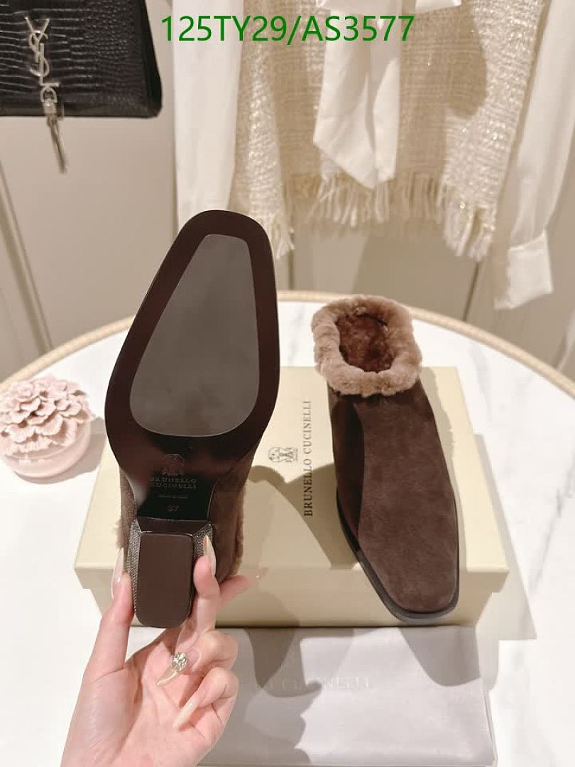 Brunello Cucinelli-Women Shoes Code: AS3577 $: 125USD